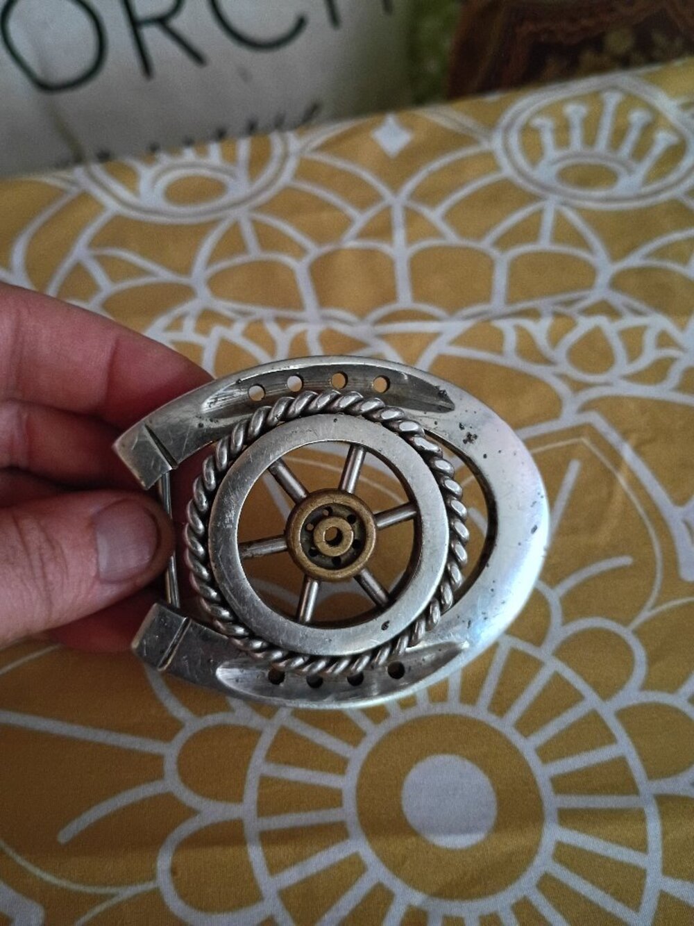 Horseshoe Belt Buckle
